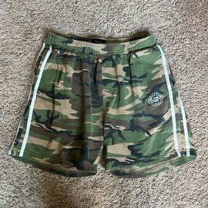 Brixton Camo Shorts Zumiez
